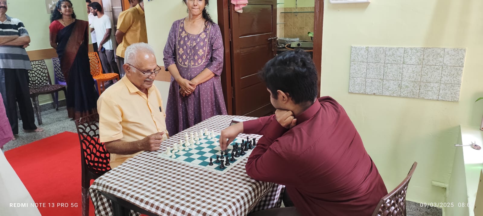 EduChess Academy Trivandrum inauguration group photo